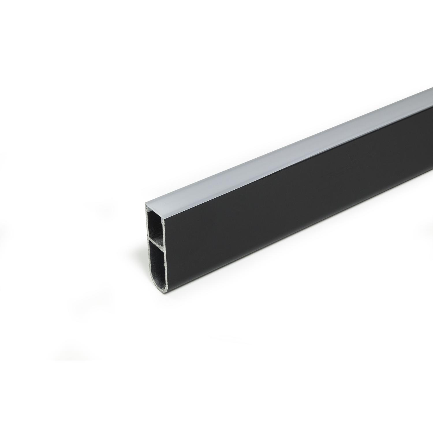 Mec rack kastbaar led profiel 3m zwart